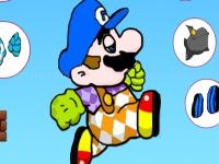 Jeu mobile Mario dressup