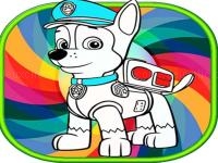 Jeu mobile Paw patrol coloring book with magic pen