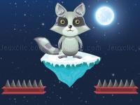 Jeu mobile Jumping raccoon