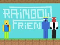 Jeu mobile Noob vs rainbow friends