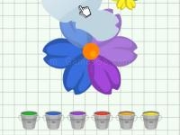 Jeu mobile Color paint puzzle