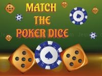 Jeu mobile Match the porker dice