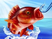 Jeu mobile Grand fishing game: fish hook