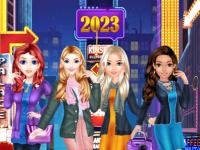Jeu mobile Fashion girl new year eve