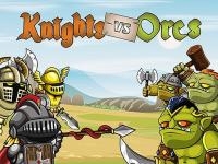 Jeu mobile Castle wars: knights vs orcs