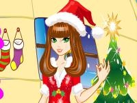 Jeu mobile Christmas girl dressup