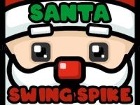 Jeu mobile Santa swing spike