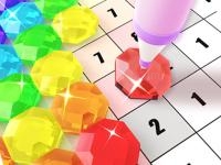 Jeu mobile Paint with diamonds