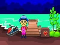 Jeu mobile Find the water scooter key