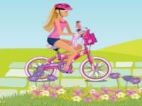 Jeu mobile Barbie rides bike