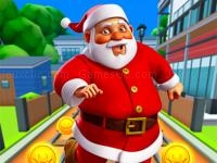 Jeu mobile Santa city run