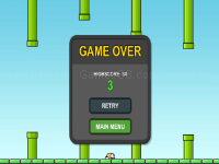 Jeu mobile Flappy bird 2d game