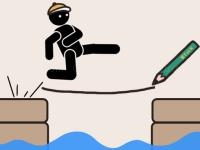 Jeu mobile Draw two save: save the man