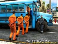 Jeu mobile Police bus parking game 3d