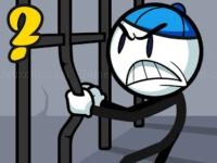 Jeu mobile Stickman prison warriors