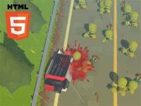Jeu mobile Endless car driving zombie zmash