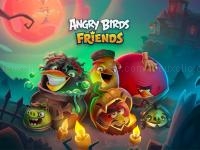 Jeu mobile Halloween angry birds