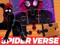 Jeu mobile Spider-man across the spider-verse jigsaw puzzle