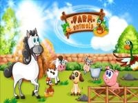 Jeu mobile Funny learning farm animals