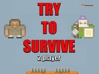 Jeu mobile Try to survive 2 player