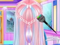 Jeu mobile Fashion new year new hairstyles