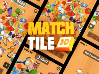 Jeu mobile Match tile 3d