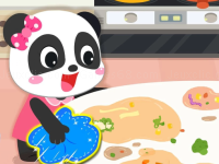 Baby panda cleanup