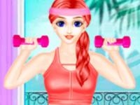 Jeu mobile Fashion girl fitness plan game