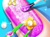 Jeu mobile Princess nail makeup