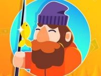 Jeu mobile Tiny fishing - idle fishing game