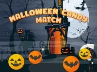 Jeu mobile Halloween candy match