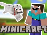 Jeu mobile Minicraft: steve and wolf adventure