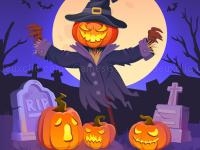 Jeu mobile Halloween monster party jigsaw