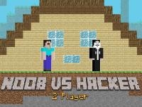 Jeu mobile Noob vs hacker - 2 player