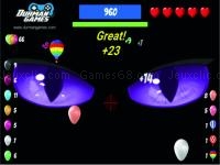 Jeu mobile Ballon shooting creepy