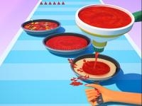 Jeu mobile Pizza stack rush maker