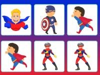 Jeu mobile Super heroes memory
