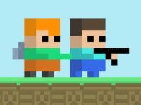 Jeu mobile Minescrafter - steve and alex