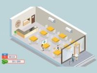Jeu mobile Open restaurant simulator