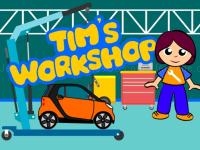 Jeu mobile Tims workshop: cars puzzle