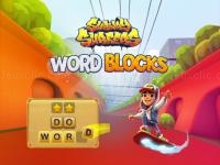 Jeu mobile Subway surfers word blocks