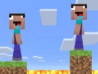 Jeu mobile Monster school parkour challenge