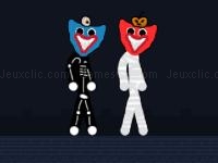 Jeu mobile Stickman huggy spooky holiday
