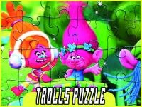 Jeu mobile Trolls puzzle jigsaw