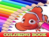 Jeu mobile Coloring book for finding nemo