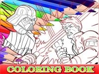 Jeu mobile Coloring book for darth vader