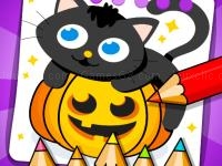 Jeu mobile Halloween coloring games