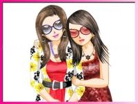 Jeu mobile Best friends dressup