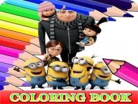 Jeu mobile Coloring book for despicable me printable