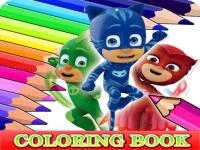 Jeu mobile Coloring book for pj masks